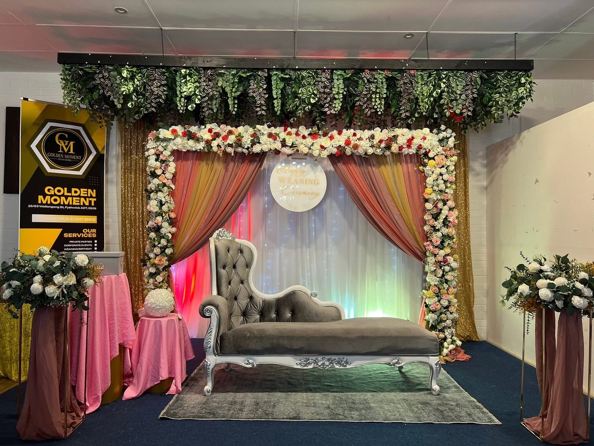 EYE team styling an event space